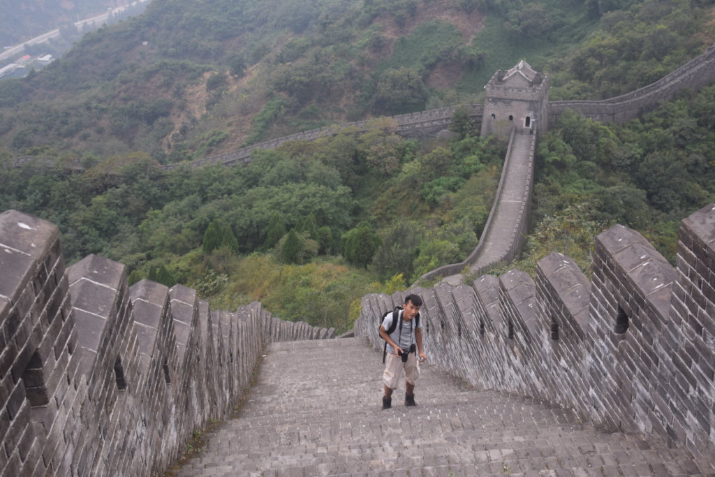 Walking on the chinese wall