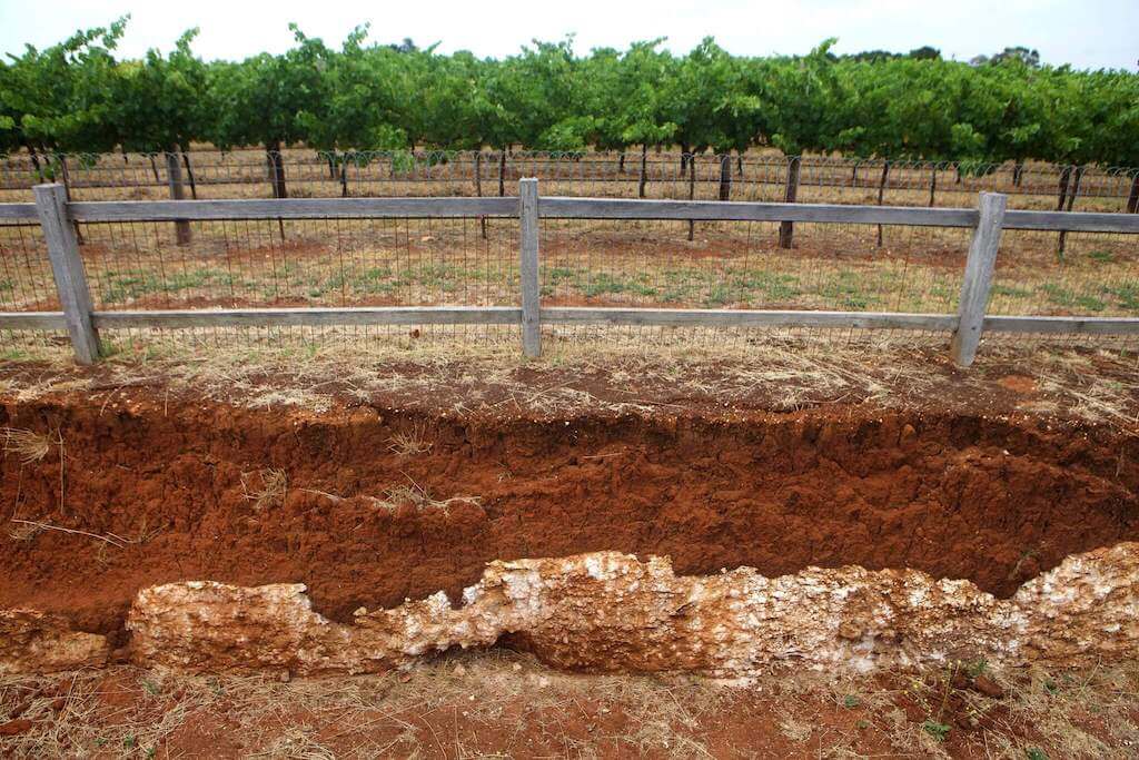 A_deep_trench_exposing_rich_Terra_Rossa_soil_unique_to_the_Coonawarra_region